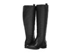 Sam Edelman Prina Wide Calf Leather Tall Boot (black Neymar Leather) Women's Shoes