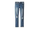 Hudson Kids Ankle Skinny With Frayed Hem In Northern Light (big Kids) (northern Light) Girl's Jeans
