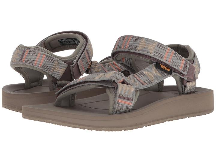 Teva Original Universal Premier (beach Break Desert Sage) Women's Shoes