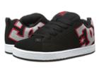 Dc Court Graffik Se (black/grey/red) Men's Skate Shoes