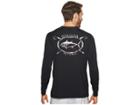 Quiksilver Waterman Chill Long Sleeve Rashguard T-shirt (black) Men's Swimwear