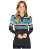 Aventura Clothing Brandi Sweater (heathered Black Stripe) Women's Sweater