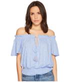 Free People Hummingbird Tee (blue) Women's T Shirt