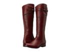 Frye Molly Button Tall (redwood Smooth Vintage Leather) Cowboy Boots