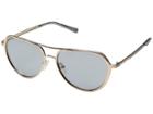 Michael Kors Madrid 0mk1036 57mm (rose Gold/pale Grey Solid) Fashion Sunglasses