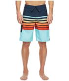 Billabong All Day Og Stripe Boardshorts (orange) Men's Swimwear