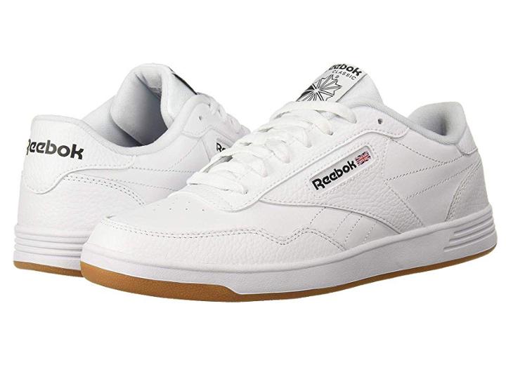 Reebok Club Memt (us-white/black/gum) Men's Classic Shoes