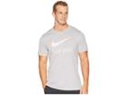 Nike Run Short Sleeve Gx (atmosphere Grey/vast Grey) Men's Clothing