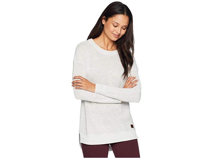 Rip Curl Wanderer Crew (light Grey Heather) Women's Clothing