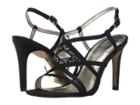 Adrianna Papell Ace (black Satin) Women's Shoes