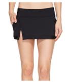Jantzen Core Solids Skirt With Panty (black) Women's Swimwear