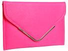 Bcbgeneration - Nadia Snake Emboss Clutch (neon Pink)
