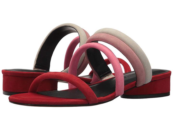 Rebecca Minkoff Kade (red Multi Kid Suede) Women's Sandals