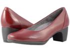 Softwalk Imperial Ii (dark Red Professional Leather) High Heels