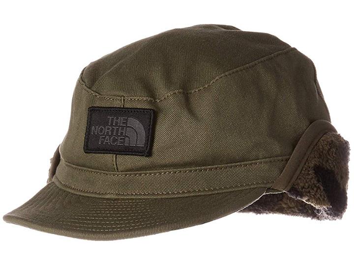 The North Face Kids Fuzzy Fudd Hat (big Kids) (new Taupe Green) Caps