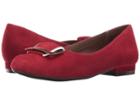 Aerosoles Good Times (dark Red Suede) Women's Flat Shoes