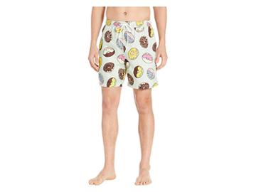 U.s. Surf Club Donuts Swim Shorts (blue Sail) Men's Swimwear