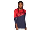 Puma A.c.e. Blocked Hoodie (ribbon Red/peacoat) Women's Sweatshirt