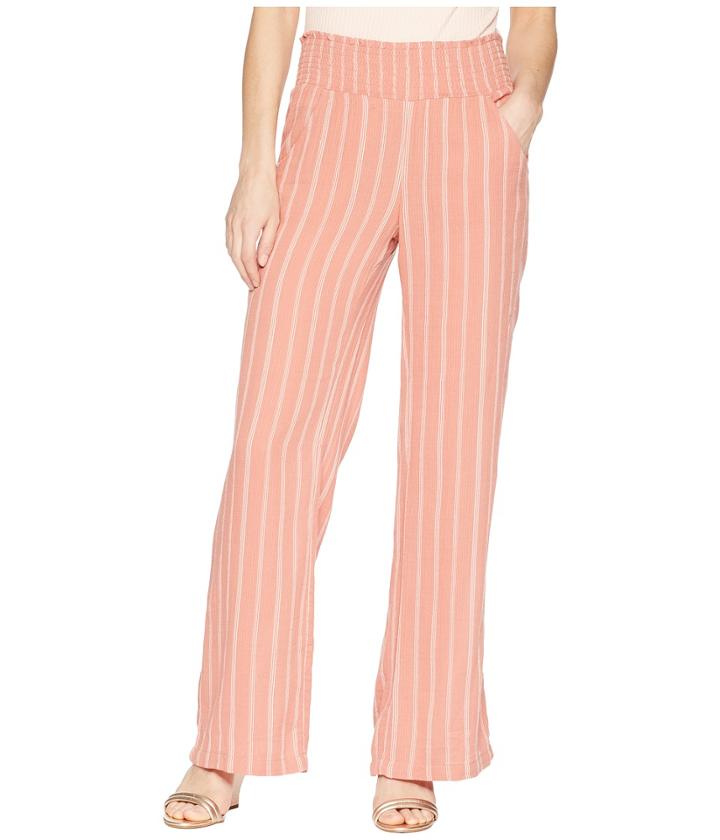 Billabong New Waves Stripe Pants (sunburnt) Women's Casual Pants
