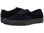 Vans Authentictm ((velvet) Navy/black) Skate Shoes