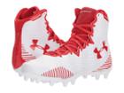 Under Armour Ua Lax Highlight Mc (white/red) Women's Cleated Shoes