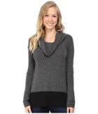 Toad&co Uptown Sweater (black Heather) Women's Sweater