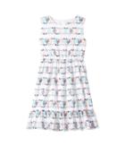 Lucky Brand Kids Dress W/ Ruffle (little Kids) (bright White) Girl's Dress