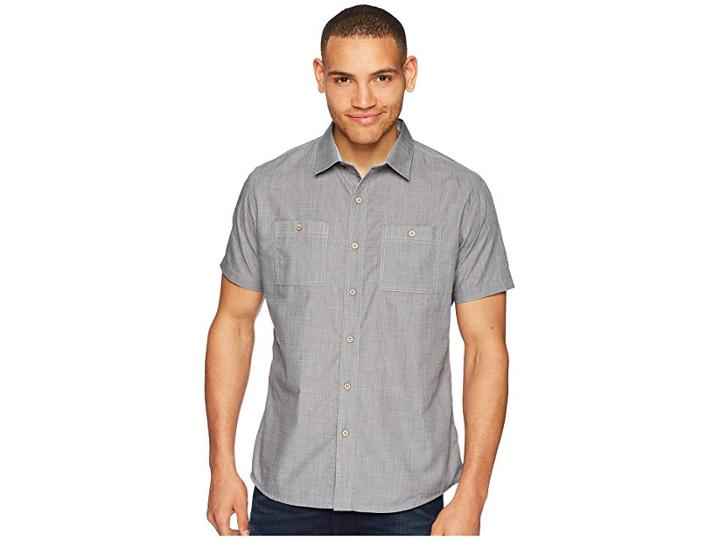 Kuhl Karib Short Sleeve (storm) Men's Short Sleeve Button Up