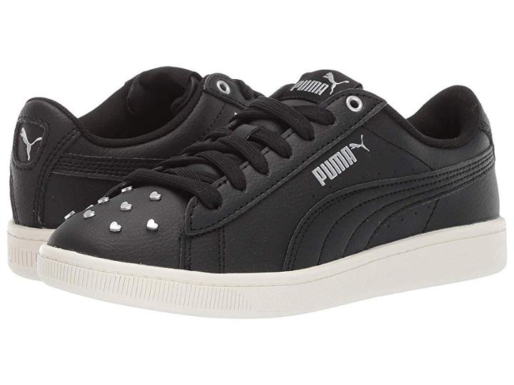Puma Vikky V2 Studs (puma Black/puma Silver/whisper White) Women's Shoes