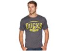Champion College Oregon Ducks Ringspun Tee (granite Heather) Men's T Shirt