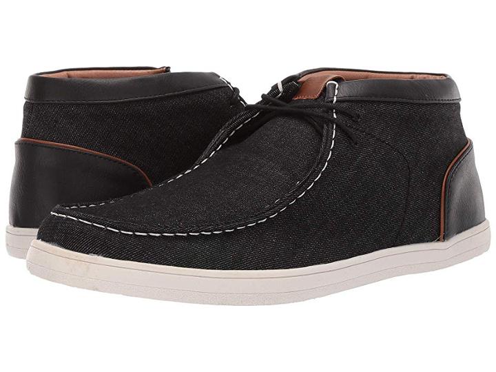 Madden By Steve Madden Samm 6 (black Canvas) Men's Shoes