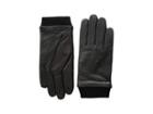 Boss Hugo Boss Hewen Touch Tech Leather Gloves (black) Over-mits Gloves