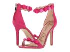 Sam Edelman Addison (pink Magenta Kid Suede Leather/fine Ribbed Fabric) Women's Shoes