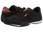 Levi's(r) Shoes Indy Waxed (black/tan) Men's Shoes