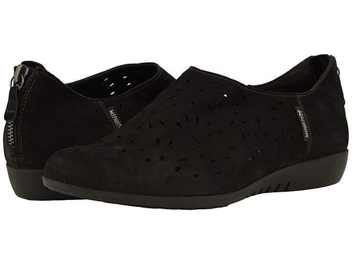 Mephisto Dina Perf (black Bucksoft) Women's Shoes