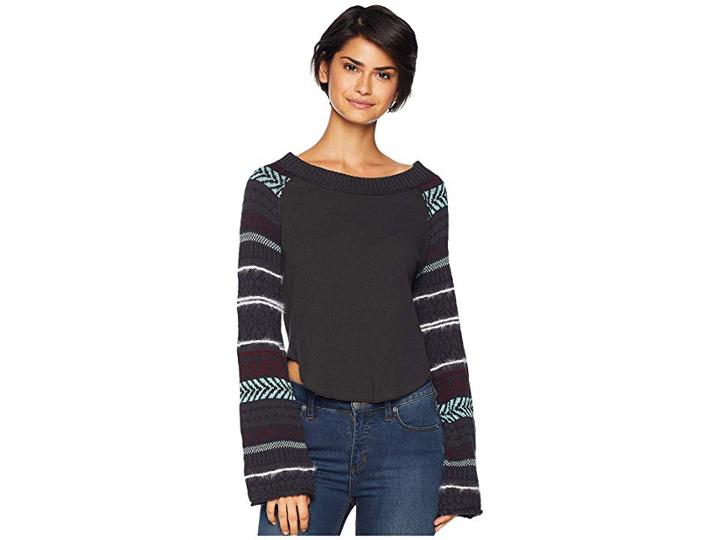 Free People Fairground Thermal (black) Women's Clothing