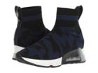 Ash Lulu Camo (knit Black/navy) Women's Shoes