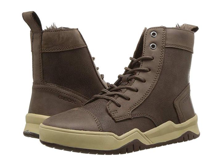 Geox Kids Perth Boy 1 (little Kid/big Kid) (coffee) Boy's Shoes
