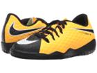 Nike Kids Hypervenom Phinish Ii Ic Soccer (little Kid/big Kid) (laser Orange/black/black/volt) Kids Shoes
