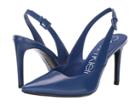 Calvin Klein Rielle Slingback Pump (royal Blue Leather) High Heels