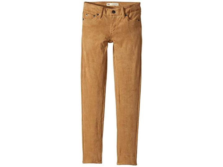 Levi's(r) Kids 710 Suede Super Skinny Jeans (big Kids) (toasted Coconut) Girl's Jeans