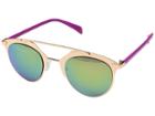 Betsey Johnson Bj465142 (rose Gold) Fashion Sunglasses