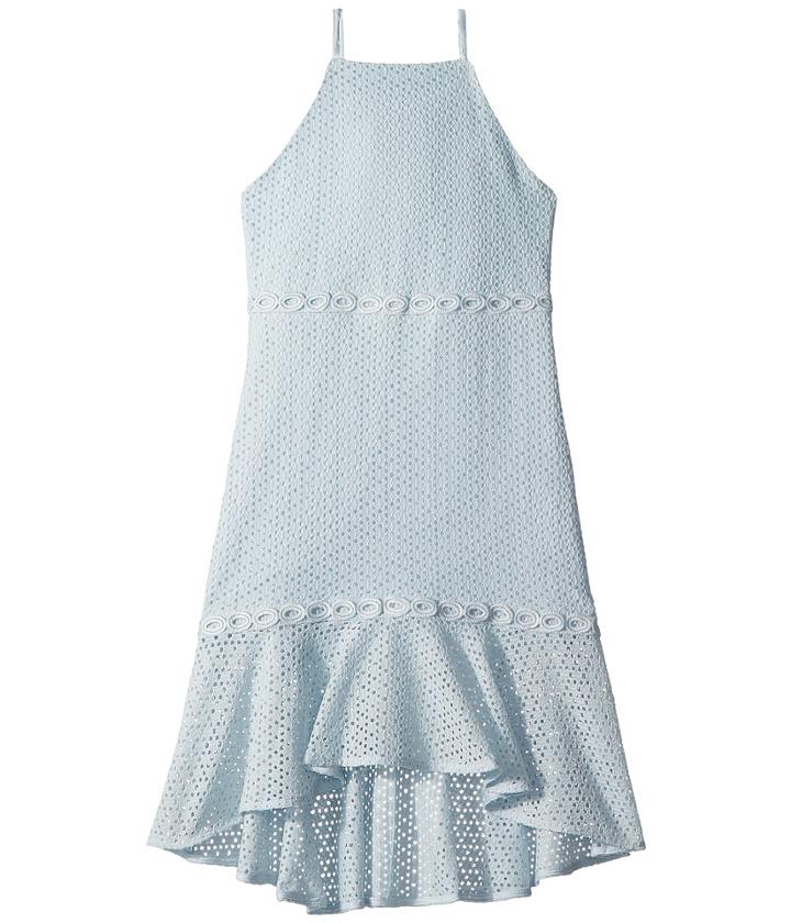 Bardot Junior Ariana Dress (big Kids) (illusion Blue) Girl's Dress