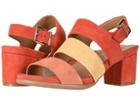 Earth Tierra (bright Coral Multi Silky Suede) Women's  Shoes