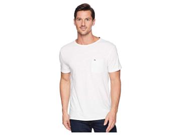 Tommy Jeans Essential Garment Dye Tee (classic White) Men's T Shirt