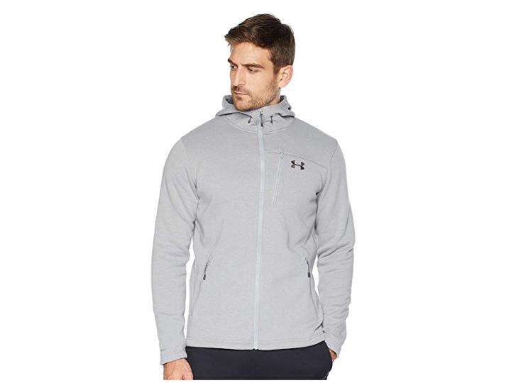 Under Armour Ua Seeker Hoodie (steel/charcoal/charcoal) Men's Sweatshirt