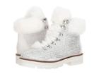 Jessica Simpson Norina (white Faux Suede/plush Faux Fur) Women's Dress Boots