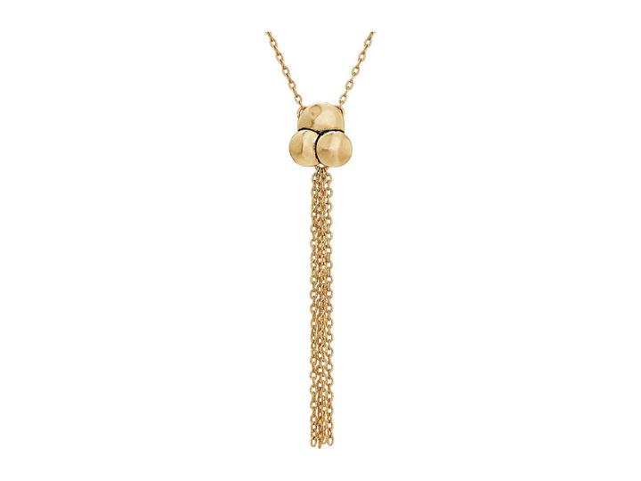 The Sak Chain Tassel Pendant 18 Necklace (gold) Necklace