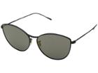 Oliver Peoples Rayette (matte Black/graphite Gold) Fashion Sunglasses