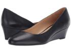 Naturalizer Pilar (inky Navy) Women's Wedge Shoes